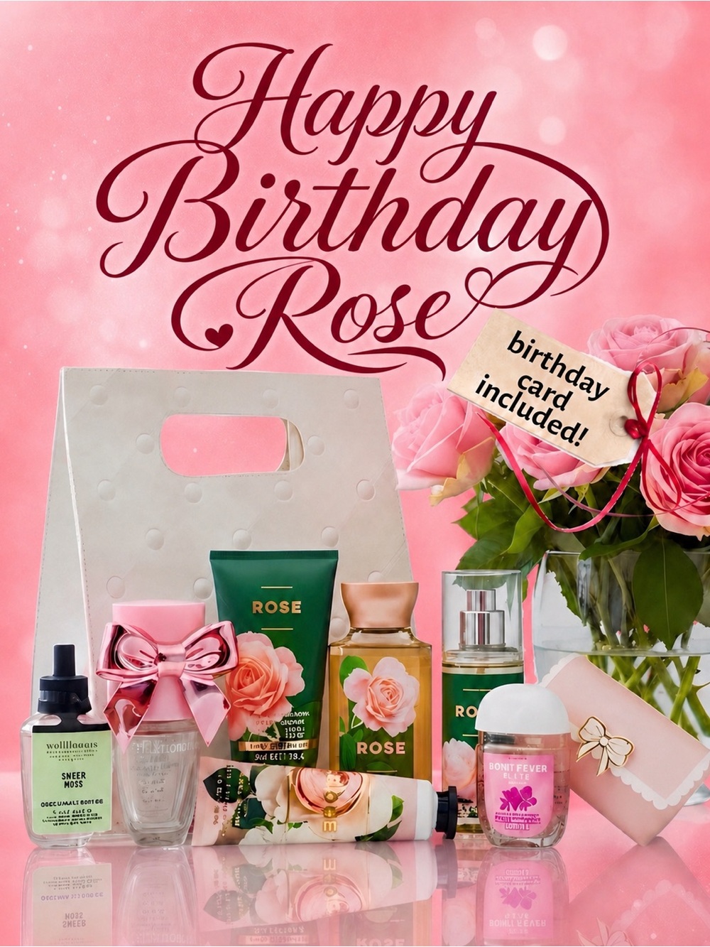 🌹 Rose - BBW 🌹10 pc Birthday gift set